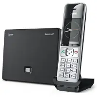 Gigaset BasicLine IPCOMFORT 500HX sølv-sort