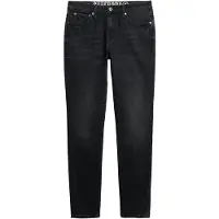 Superdry Superdrytil mænd. M7011420A Vintage Skinny Jeans sort (30/32), Casual, Bomuld