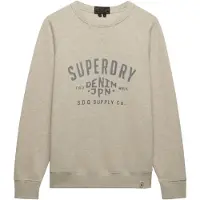 Superdry Superdrytil mænd. M2014474A Grå Merchant Vintage-sweatshirt (XXL), Casual, Bomuld