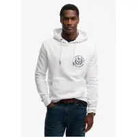 Superdry Superdrytil mænd. M2014500A Hvid Lo-Fi Dockside hættetrøje (XXL), Casual, Bomuld