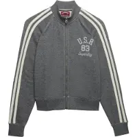 Superdry Athletic Essential Through Track Sweatshirt Med Lynlås