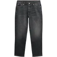 Superdry Superdrytil kvinder. W7010968A Sorte vintage-jeans (30/30), Casual, Bomuld
