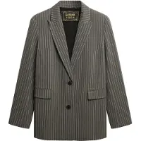 Superdry Pinstripe Boyfriend Blazer
