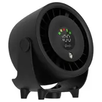 Mtp Products Z6 2-i-1 køleventilator til skrivebordet med befugtningsfunktion - USB-opladelig - sort