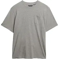 Superdry Superdrytil mænd. M1012096A Merchant Pocket T-shirt grå (L), Casual, Bomuld, Korte ærmer
