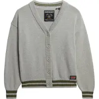 Superdry Superdrytil kvinder. W6110642A Slouchy grå trøje (S), Casual, Bomuld