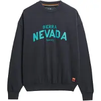 Superdry Superdrytil kvinder. W2012408A Outdoor Location sweatshirt sort (S), Casual, Bomuld
