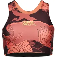 Superdry Superdrytil kvinder. WS311591A Core Active-bh orange, lilla (36), Sport, Multisport, Genanvendt polister, Bæredygtig