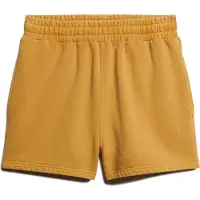 Superdry Superdrytil kvinder. W7110387A Træningsshorts Vintage Wash gul (M), Casual, Bomuld