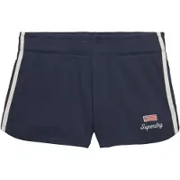 Superdry Superdrytil kvinder. W7110506A Kort Waffle Retro navy (XS), Casual, Bomuld, Blå