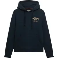 Superdry Superdrytil mænd. M2014500A Lo-Fi Dockside navy sweatshirt (XXL), Casual, Bomuld, Blå