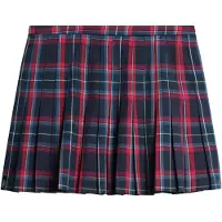 Superdry Mid Rise Check Kort Nederdel