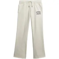 Superdry Superdrytil kvinder. W7011171A Athletic Essentials Low Rise Flare Jogger Pants beige (M), Casual, Bomuld