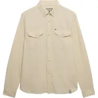Superdry Skjorte 'The Merchant Store' beige