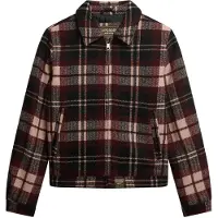Superdry Superdrytil kvinder. W5011945A Ternet Ranch Quiltet jakke rødbrun (S), Casual, Polyester