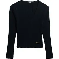 Superdry Essential Button Thru T-shirt Med Lange ærmer