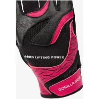 Gorilla wear Womens Fitnesshandsker 2.0 Sort Pink
