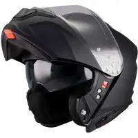 Mt Helmets Genesis R Sv Pure Modulær Hjelm