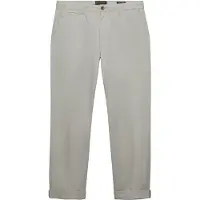 Superdry Superdrytil mænd. M7011418A Premium Recular Chino-bukser grå (34/32), Casual, Bomuld