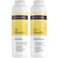 John Frieda Go Blonder Shampoo + Conditioner Set Hårplejesæt 1 stk.