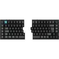 Keychron Q11 Ultra 75% Split 8K Wireless Tri-Mode - POM Banana - Gaming Tastatur - Uden Numpad - Nordisk - Sort