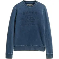 Superdry Superdrytil mænd. M2014237A Cutters And Makers sweatshirt blå (XL), Casual, Bomuld