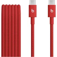 Beats by Dr. Dre Apple Beats USB-C til USB-C-kabel 1,5 m MDGF4ZM/A / opladningskabel / datakabel / synkroniseringskabel - rød