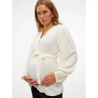 Mamalicious Mercy Lia Langærmet Bluse