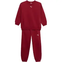 Puma Loungewear Oversized Sweat Suit Youth, Clothing, Garnet Glow, 13-14Y