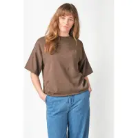 Klitmøller Collective Overdel ' Patricia ' taupe