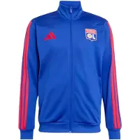 Adidas Olympique De Lyon Dna Sweatshirt Med Lynlås
