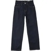 LMTD Jeans - Loose - Noos - NlmBirm - Dark Blue Denim/Unwasch - - 8 år (128) - Jeans