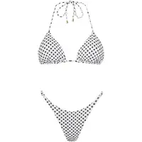 Acuarela Brand Bikini 'Polka Dots' hvid