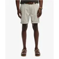 Superdry Superdrytil mænd. M7110497B Shorts Utility Chino grå (32), Casual, Bomuld