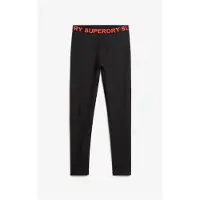 Superdry Superdrytil mænd. MS110185A Ski-leggings sort (S), Sport, Sne, Genanvendt polister, Bæredygtig