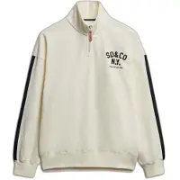 Superdry Superdrytil kvinder. W2012593A Country Club Applique beige sweatshirt (M), Casual, Bomuld