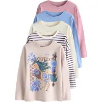 Next Bluser & t-shirts elfenben / himmelblå / lilla / lysviolet / hvid