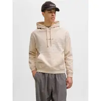 Jack & Jones Sweatshirt 'JORNorrebro' mørkeorange / uldhvid