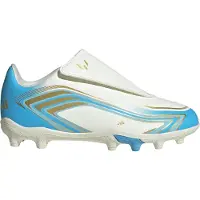 Adidas F50 Messi Club velcro FxG El Ultimo Tango - Hvid/Blå/Blå Børn, størrelse 26