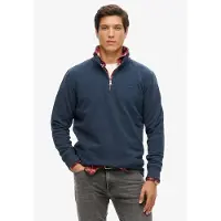 Superdry Essential Logo Halv Lynlås Sweatshirt