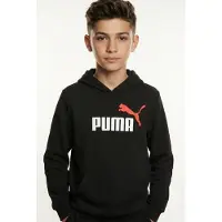 Puma Sweatshirt 'Ess 2 No.1' rød / sort / hvid