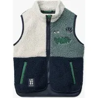 Liewood Vest 'Vada' navy / mint / hvid