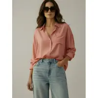 Wearable Stories Bluse 'Minthe' koral