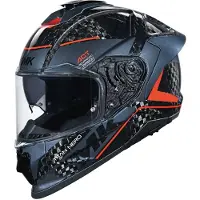 SMK-Link Titan Carbon Nero Fullface-hjelm