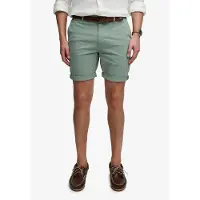 Superdry Superdrytil mænd. M7110486A Premium Regular Regular Short Chino grøn (36), Casual, Bomuld