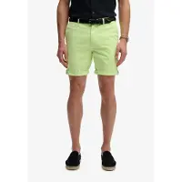 Superdry Superdrytil mænd. M7110486A Premium Regular Regular Short Chino grøn (34), Casual, Bomuld