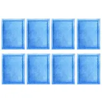 Torribaly 8Pcs Aquarium Filter , Compatible for 30-60/20-40 Power Filters, Replacement for EZ-Change 3