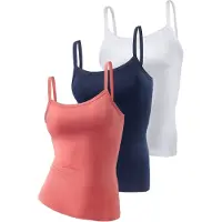 H.I.S. Overdel navy / melon / hvid
