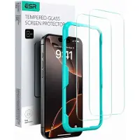 ESR iPhone 16 Skærmbeskyttelse Hærdet Glas - 9H, 0.3mm - 2 Stk.