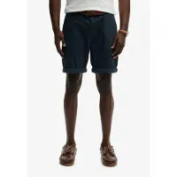 Superdry Superdrytil mænd. M7110486A Premium Regular Regular Short Chino Navy (28), Casual, Bomuld, Blå